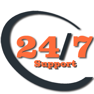 24h/7 Tage Service und Support